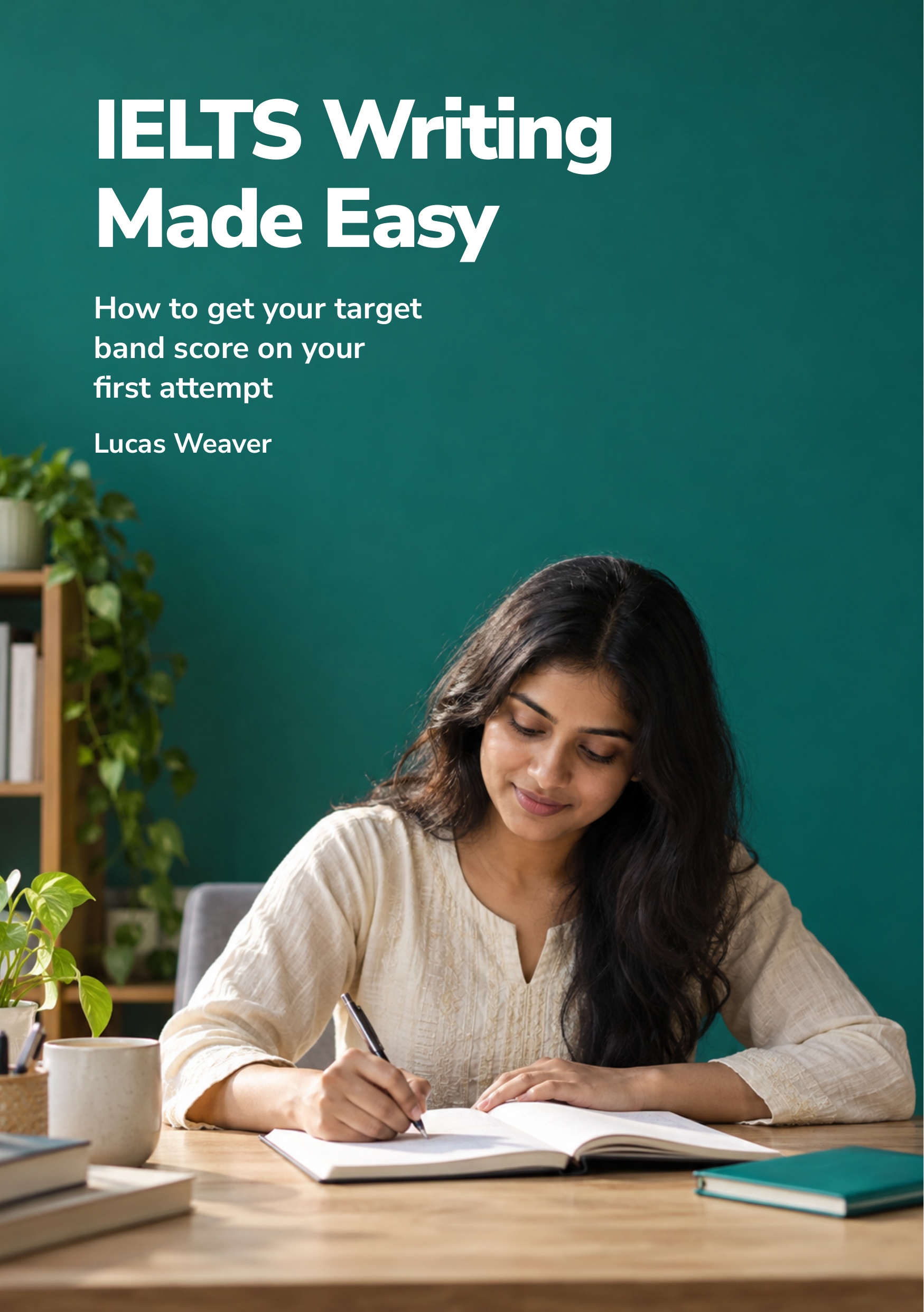 Cover of IELTS Writing Made Easy, by Lucas Weaver